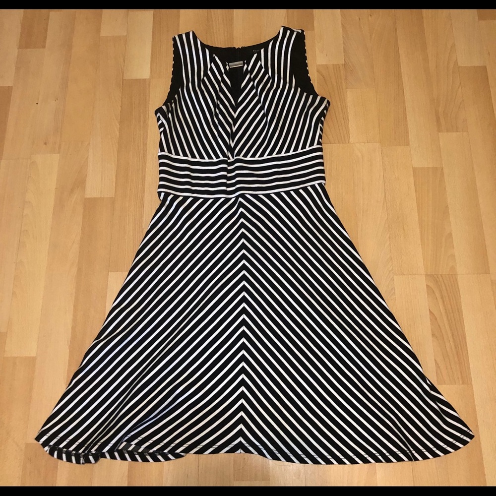 White House Black Market Striped Dress